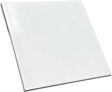 8X8 Matte White Porcelain Tile   Floor  Wall Use   Box of 4 Pieces Covers 1.7 S