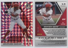 2021 Panini Mosaic FOTL FOTL Pink Swirl Mosaic Prizm /10 Aristides Aquino #98