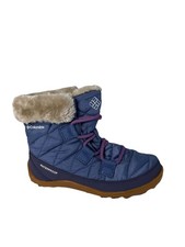 Columbia Youth Minx Shorty Omni-heat WP Hiking Boot Blue/Purple Size 1Y