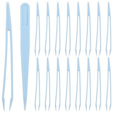 20 Pcs Plastic Beads Tweezers Tool For Jewelry Making Projects