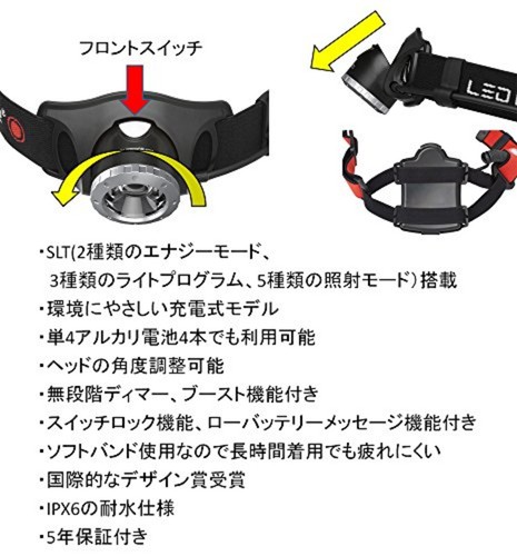 Faro LEDLENSER H7R.2 Brillo 300 lúmenes Envío Gratis con Seguimiento# Nuevo Japón - Imagen 3 de 9