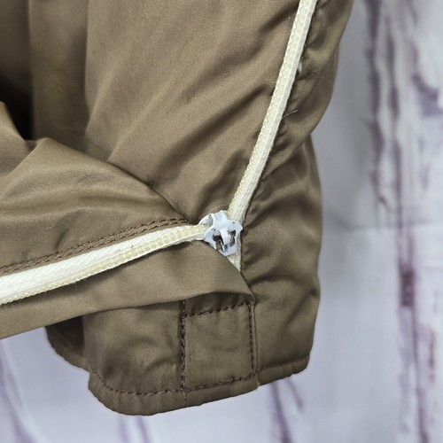 Chaleco de caza acolchado de plumas marca Swan de colección para hombre talla XL nailon cuero - Imagen 7 de 15