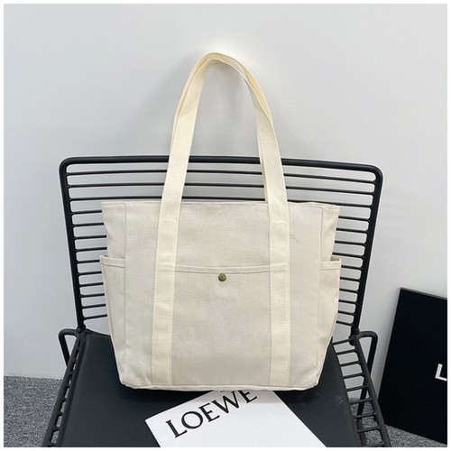 Lightweight Lunch Box Bag Canvas Shoulder Cloth Bag Popular Book Bag Women's - Picture 10 of 14