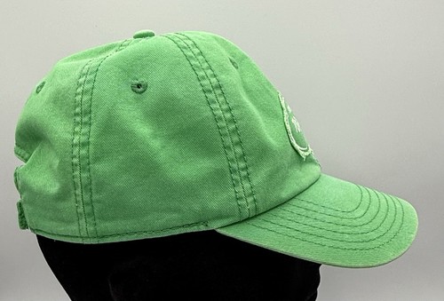 Sperry "Top-Sider" Baumwoll-Twill Kelly grün 6-Panel Baseballmütze Kappe Riemen *LESEN - Bild 10 von 13