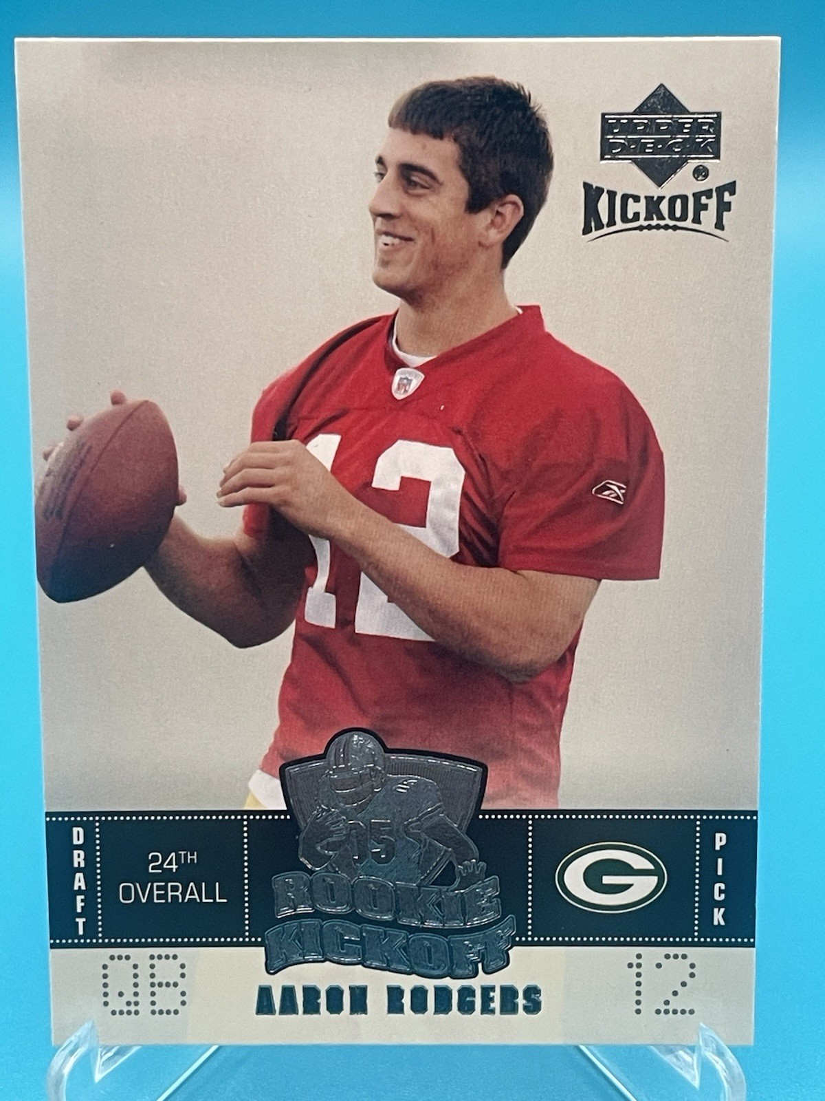 AARON RODGERS 2005 Upper Deck KICKOFF Rookie #91 GREEN BAY PACKERS
