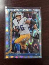 Topps Chrome 2025 Joe Alt Raywave Refractor #157 Los Angeles Chargers