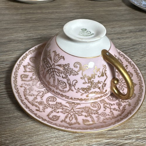 Vintage Bone China Demitasse 4Cups & Saucers, Pis Czechoslovakia, Cute & Dainty - Picture 13 of 13