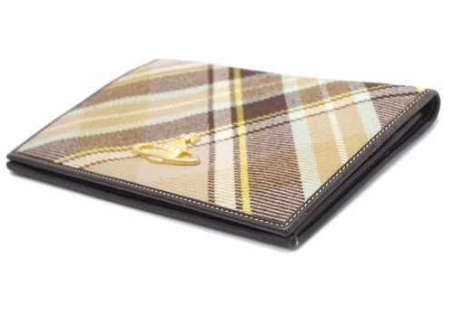 Vivienne Westwood Orb Plaid Folding Wallet(K-109120) - Picture 4 of 12