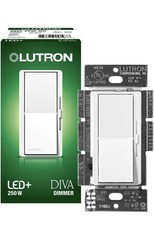 Lutron Diva Dimmer Switch LED DVCL-153P-WH 150W white NEW