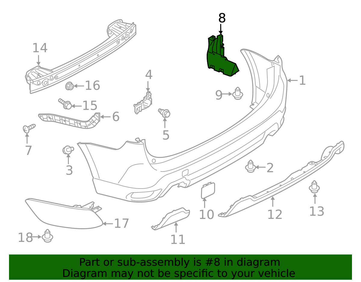 57731SJ360 Genuine Subaru Cover SD LWR RH 57731-sj360 for sale