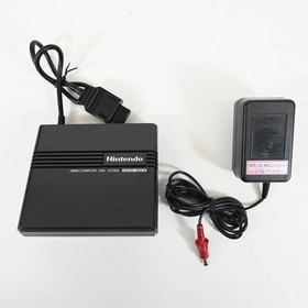 Nintendo Famicom Disk System HVC-022 w/ HVC-023 RAM Adapter Boxed Tested
