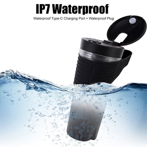 US (Purple) Portable Juicer Cup With Self-Cleaning Function/Ip7 Waterproof/460Ml - Bild 8 von 13