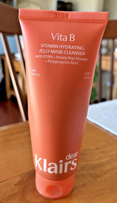 Dear Klairs Vitamin Hydrating Jelly Mask Cleanser 5.07 Fl Oz m New in Box