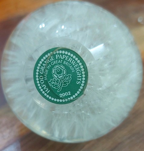 Hafod Grange Vintage Pusteblume Lucite Resin Briefbeschwerer  - Bild 5 von 7