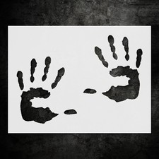 Halloween Pumpkin Faces DIY Crafts Stencil for Festive Decorations - StencilAir