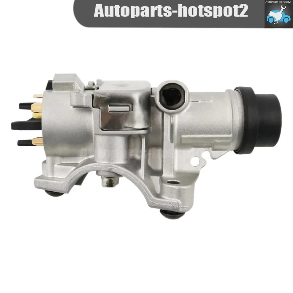 Ignition Lock Cylinder Assembly With Key Shells for 4B0905851P 99-05 VW Jetta - Imagem 2 de 4