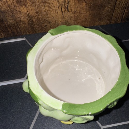 Vintage Halloween Frankenstein Small Cookie Jar Candy Dish Ceramic Vigor - Picture 7 of 9