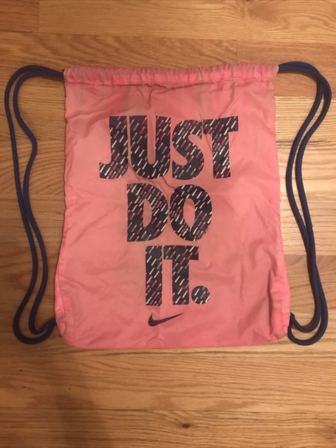 nike heritage gymsack rose gold