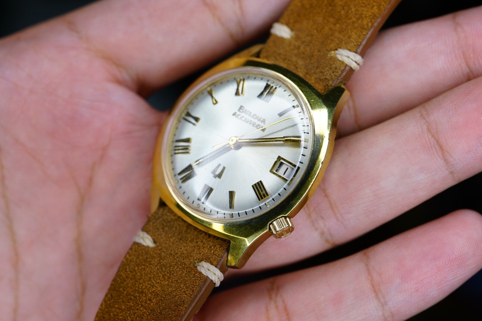 エバニュー ☆BULOVA ACCTRON アキュトロン 218 N3 1973年 ☆10K