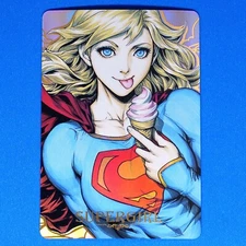 Supergirl Rainbow Foil Holographic Character Art Trading Card B Superman