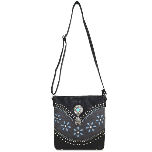 Western Cross Body Handbag Women Concealed Carry Women Purse Single Shoulder Bag - Picture 7 of 21