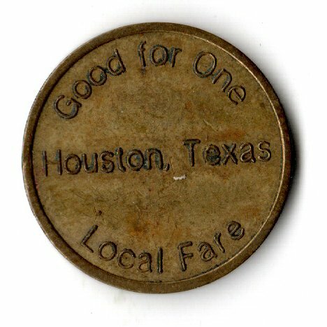 Houston Metropolitan Transit Authority Good For One Local Fare - Picture 2 of 2