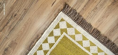 Jute Rug Kilim Wool Rug, Handwoven Vintage Rugs Natural Traditional Area kilim - Picture 5 of 8