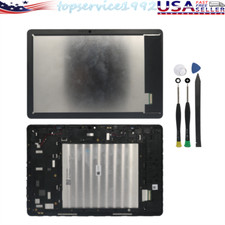 LCD Display Touch Screen For Amazon Fire HD 10 Plus 2021 T76N2B T76N2P  Frame
