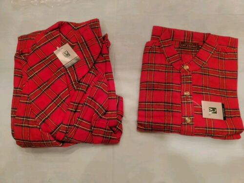 Lee Valley Matching Nightshirt & Robe Red Tartan Royal Stewart NWT - Picture 4 of 11