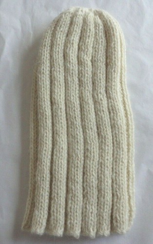 Luxus handgestrickte 100% Alpaka gerippte Beanie, Unisex, Einheitsgröße, tolle Geschenke - Bild 7 von 23