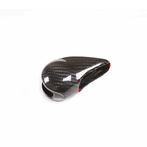 Carbon Fiber Gear Shift Knob Trim Cover For Porsche 718 Macan Panamera Boxter - Picture 4 of 6
