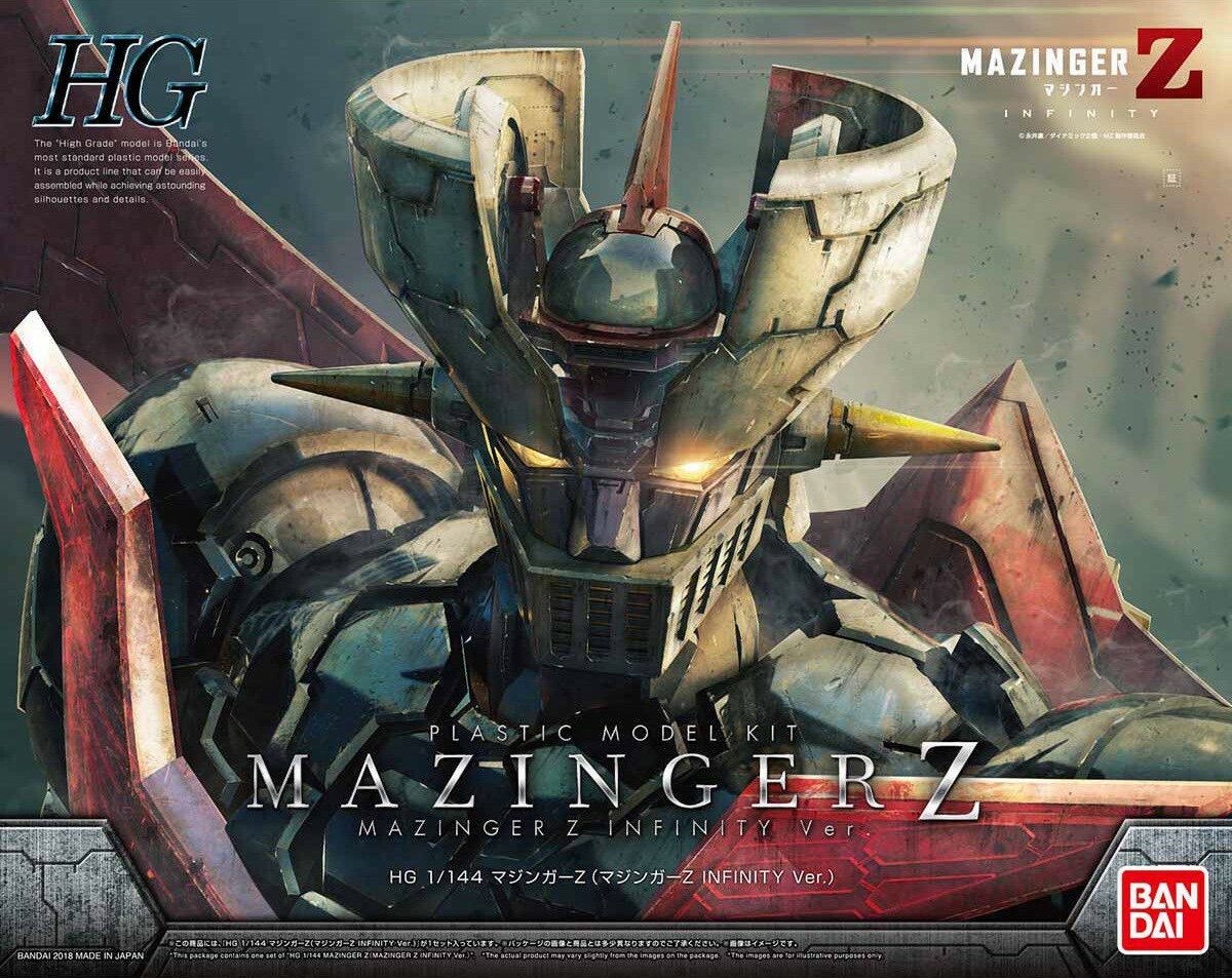 Figur Action MAZINGA Z Montagesatz 1 144 HG High Besoldungsgruppe Infinity Vers. Figur Action MAZINGA Z Montagesatz 1 144 HG High Besoldungsgruppe Infinity Vers.