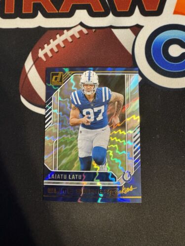 2024 Donruss #15 Laiatu Latu Elite Series Rookies Colts RC - Picture 1 of 2