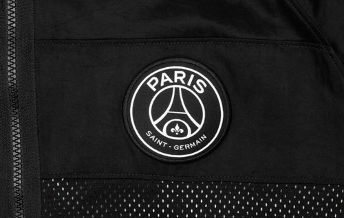 NikeAir Jordan X Paris Saint Germain Jacket Mens SZ XL Black Full Zip BQ8369 010 - Picture 8 of 9