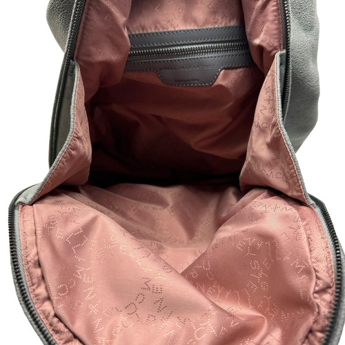 Stella McCartney Falabella Shaggy Deer Rucksack Backpack grau - Bild 9 von 11