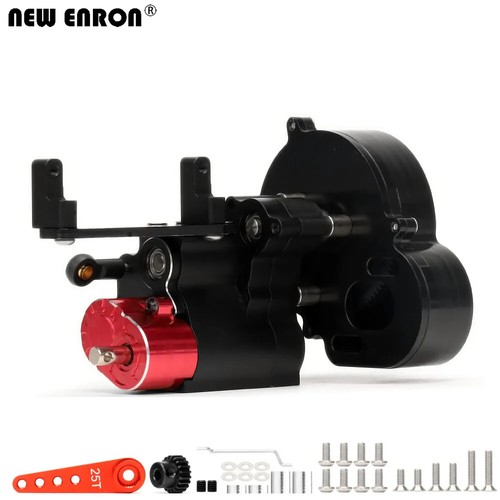 Transmission Gearbox Shiftable Dual Speed Reverse for RC 1/10 Axial SCX10 Wraith - Bild 6 von 7