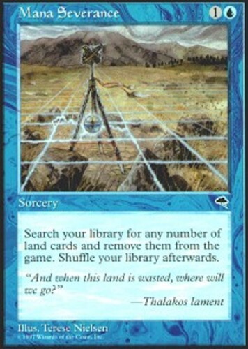 Moderatly Played, French - 1 x MTG Mana Severance Tempest - Picture 1 of 1