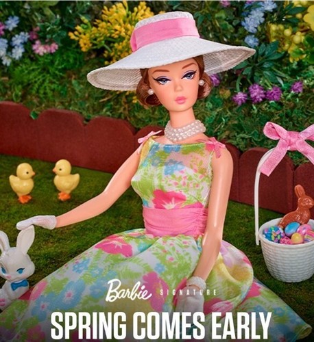 2024 MATTEL SIGNATURE BARBIE 12 DAYS OF  SPRING DOLL ACCESSORIES HRM27 PRESALE  - Picture 2 of 14