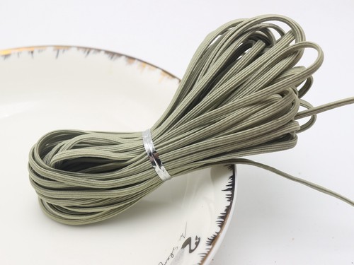 10 Meter Elastic Cord Stretch Thread String Flat 3mm For Sewing Hair Band Craft - Picture 12 of 18