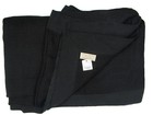 Beautiful Brand New Anichini Silk & Cashmere Blanket!  Black   Lattice Weave