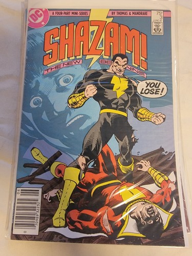 Shazam! The New Beginning 1 - 4 1987 DC Comics Mini-Series Complete Set Vf-Nm - Picture 4 of 5