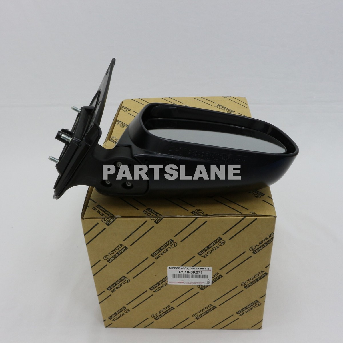 87910-0K071 Toyota OEM Genuine MIRROR ASSY, OUTER REAR VIEW