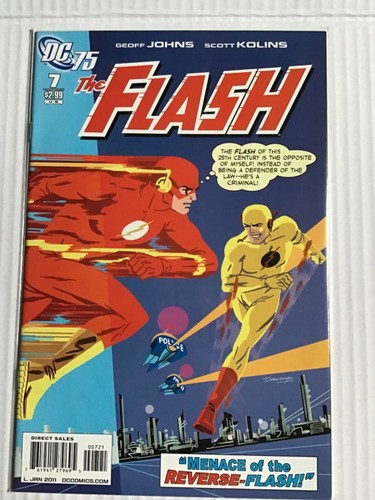 THE FLASH  # 7 DARWYN COOKE 1 in 10 RARE VARIANT EDITION DC COMICS 2010 - Picture 1 of 2