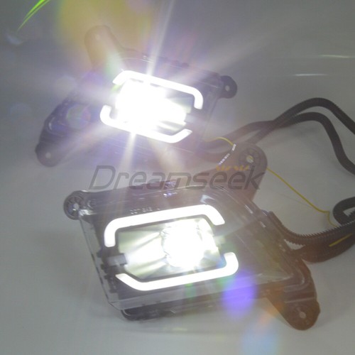 LED DRL Tagfahrlicht für Chevy Silverado 1500 2019-23 Nebelscheinwerfer Blinker - Picture 12 of 12