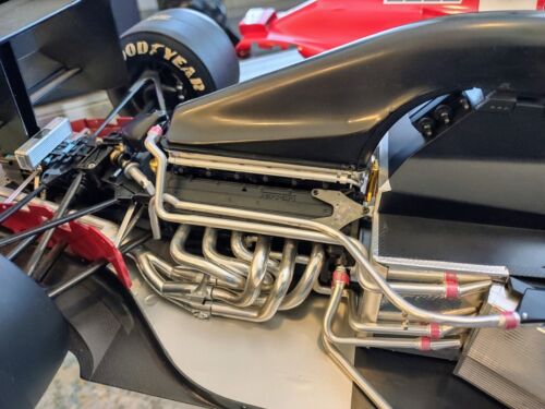 1:8 Rosso Ferrari 643 F1 1991 WRX, raro vintage, tutto in metallo, ben assemblato - Foto 5 di 11