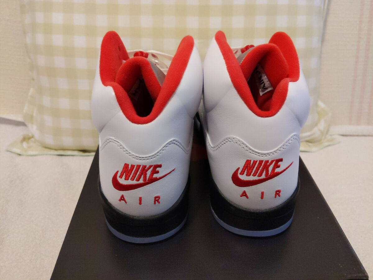 Air Jordan 5 Retro Fire Red White Black AJ5 AJV DA1911 102 Air Jordan 5 Retro Fire Red White Black AJ5 AJV DA1911 102