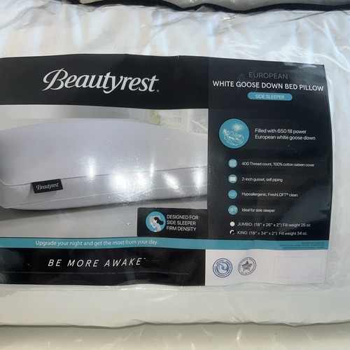 BEAUTYREST oca bianca morbida rotonda, piumino europeo, ipoallergenico, a scelta di U - Foto 7 di 15