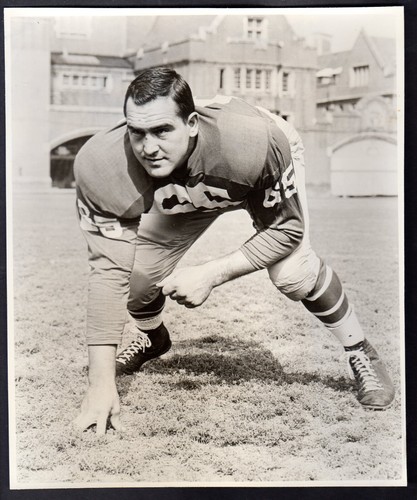 1958 Gerry Huth EAGLES UNSIGNIERT 7-1/2 x 9 ORIGINAL STAFF PRESSEFOTO #1