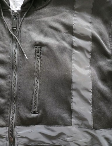 SAFETY Hi-Vis Safety Zip-Up Hoodie Safety Sweatshirt Reflective Strips 120 L NEW - Picture 7 of 7