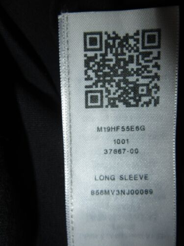 Womens TRUE RELIGION M Black Crew Neck Long Sleeve T-Shirt Medium Top GENUINE - Picture 14 of 15